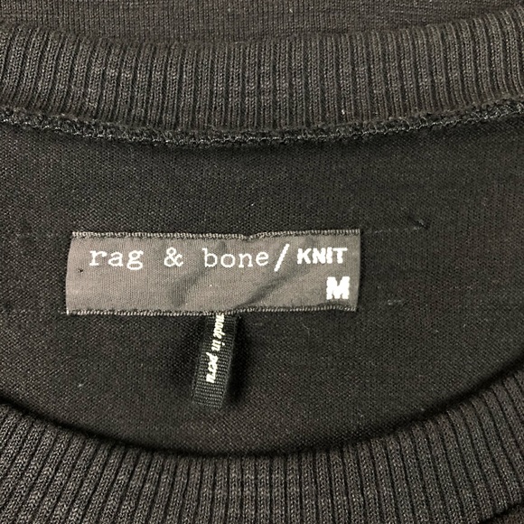 Rag &Bone Knit Drawstring Waist Dress Cut-Out Back - Picture 3 of 11